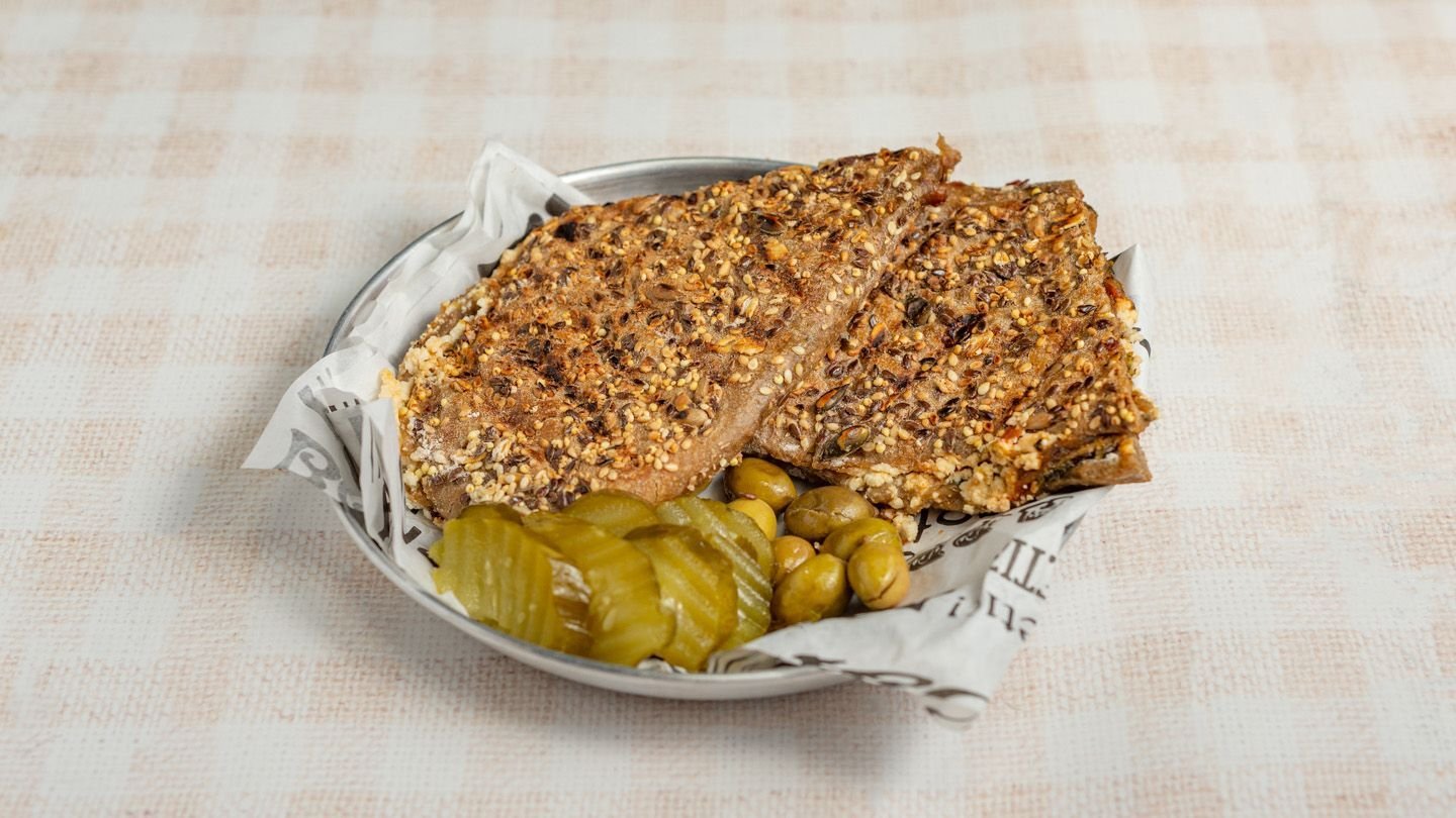 טוסט טבעוני